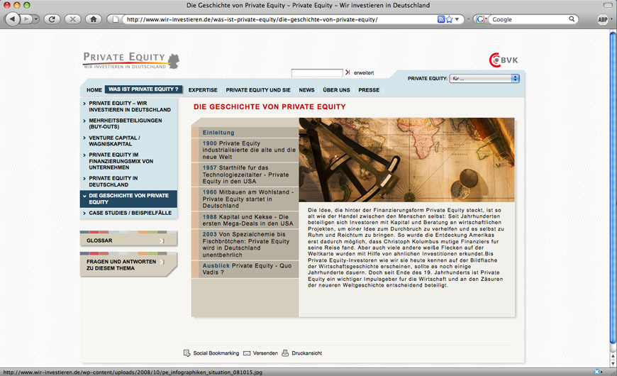 BVK - Private Equity Webportal BVK - Private Equity Webportal