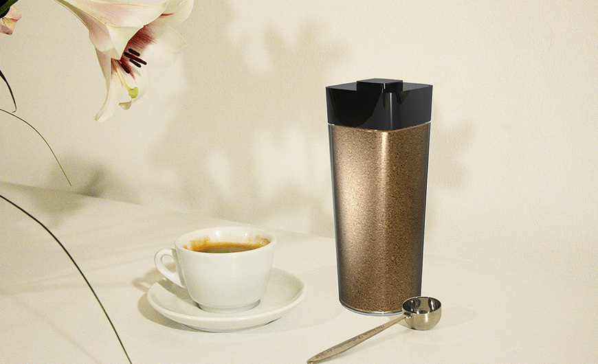 Verpackungsdesign, Formentwicklung für Deutsche Extrakt Kaffee GmbH Verpackungsdesign, Formentwicklung für Deutsche Extrakt Kaffee GmbH