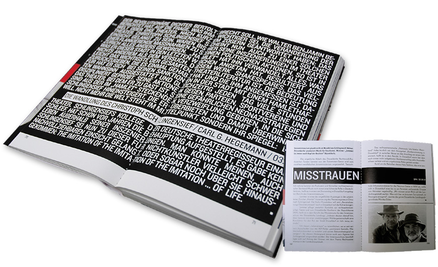 Buchgestaltung Christoph Schlingensief - Nazis rein / Nazis raus - Suhrkamp Verlag Buchgestaltung Christoph Schlingensief - Nazis rein / Nazis raus - Suhrkamp Verlag