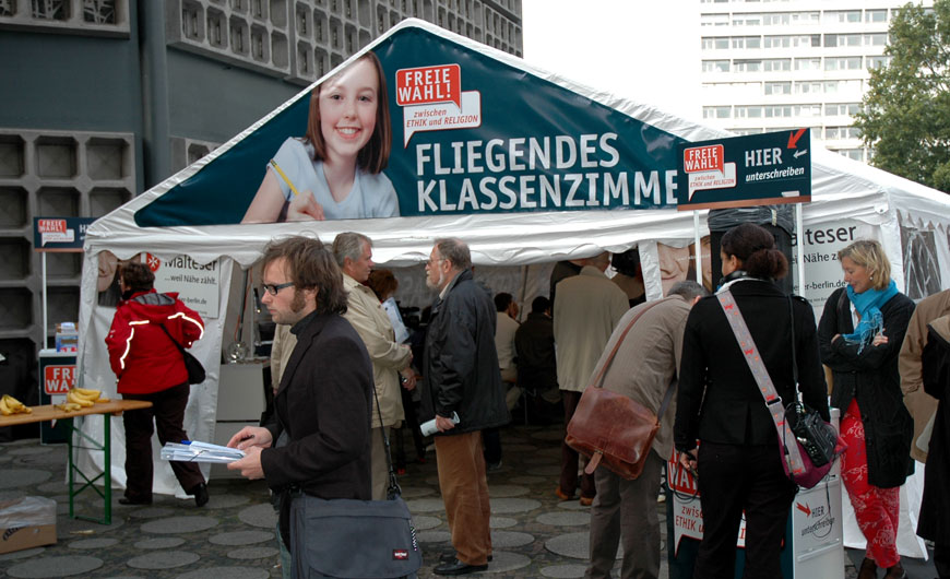 Pro Reli - Fliegendes Klassenzimmer
