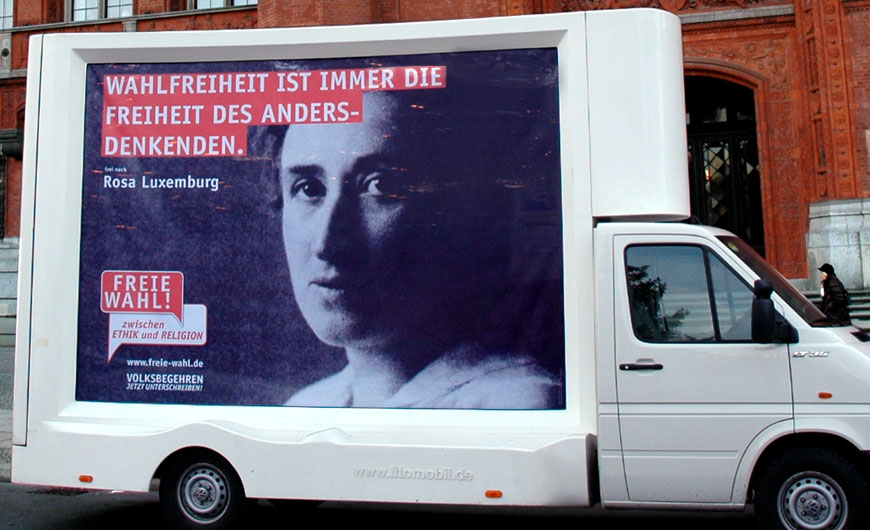 Pro Reli - Rosa Luxemburg