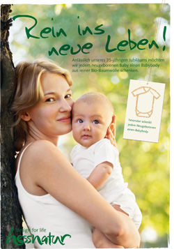 hessnatur Jubiläumskampagne hessnatur Jubiläumskampagne