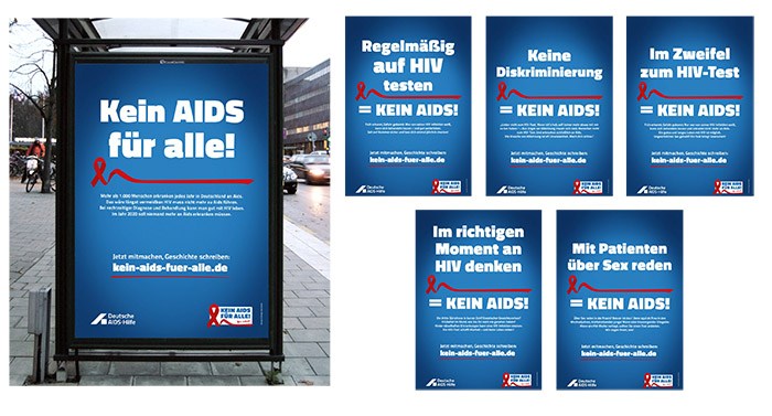 Aidshilfe Aids Kampagne