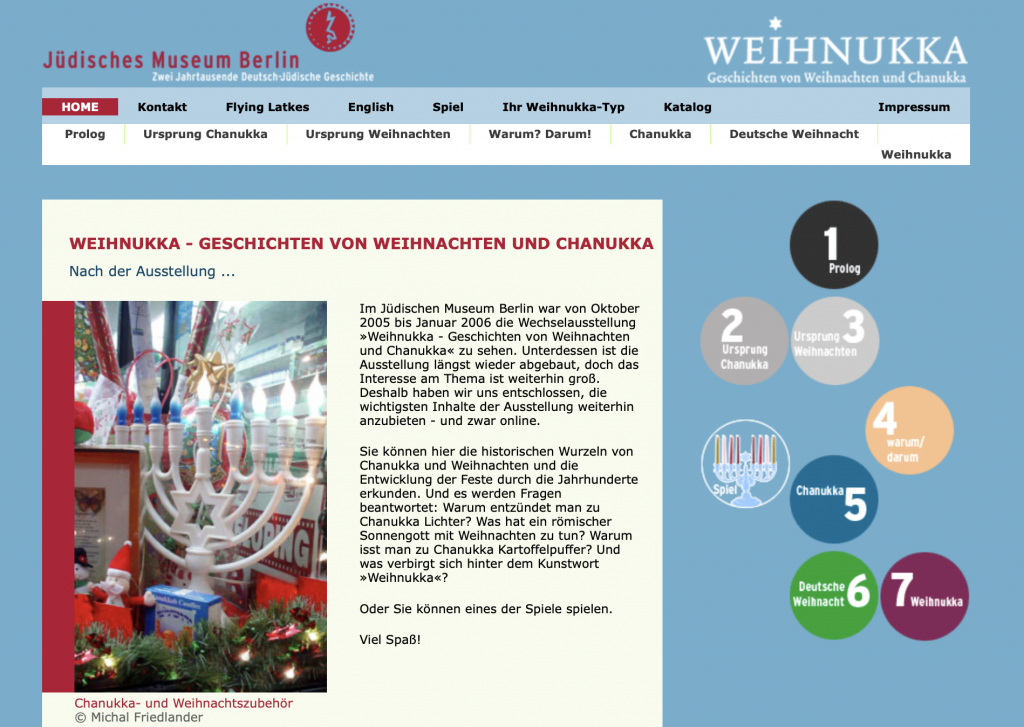 Jüdisches Museum Berlin: Weihnukka im Internet - digitales Museumsmarketing