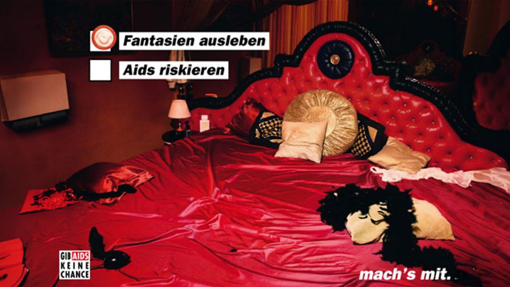 Aidspräventionskampagne "mach's mit" Liebesorte gestartet