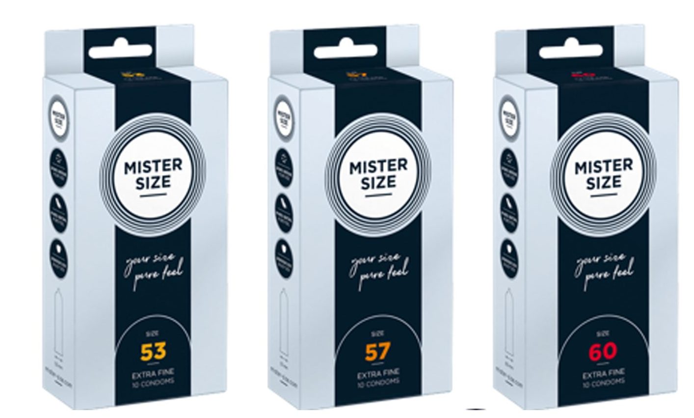 Mister Size – Kondome, so individuell wie die Männer, die sie tragen …