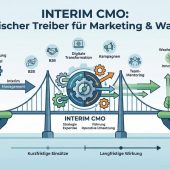 Interim Management im B2B: Erfolg durch einen Interim CMO als Interim Marketing Manager, Interim Manager Marketing und Interim Chief Marketing Officer, der mittels Interim Marketing und Interim Chief Marketing als Chief Marketing Officer, Chief, Officer, Manager und Interim Manager im Marketing überzeugt.