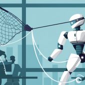 Künstliche Intelligenz im Personalmarketing. KI im Recruiting. Künstliche Intelligenz in der Personalgewinnung. Künstliche Intelligenz im HR. Der Einsatz von künstlicher Intelligenz ist potenziell omnipräsent.