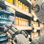 Einsatz von KI im Pharma Packaging. Künstliche Intelligenz revolutioniert Qualitätskontrolle und Technologie in der Pharma- Verpackungsbranche