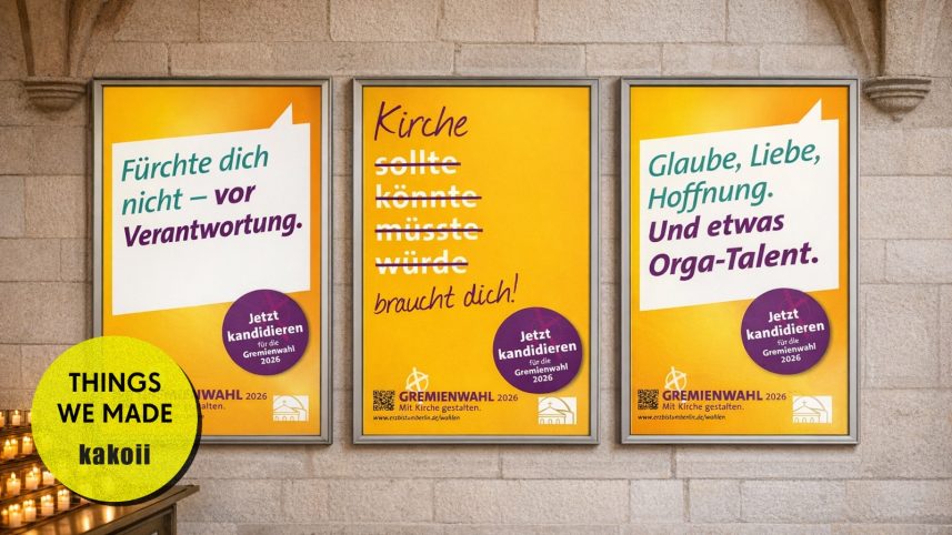 Wahlkampagne für das Erzbistum Berlin gestartet