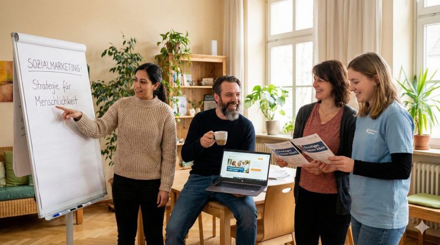 Professionelles Sozialmarketing als ökonomische Grundlage für die tägliche Arbeit im Sektor sozial und die modernen Grundlagen sozialer Arbeit