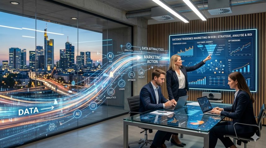 Data Driven Marketing | Data-driven Marketing im B2B. Datengetriebenes Marketing optimieren und personalisieren zu ihrem Vorteil.